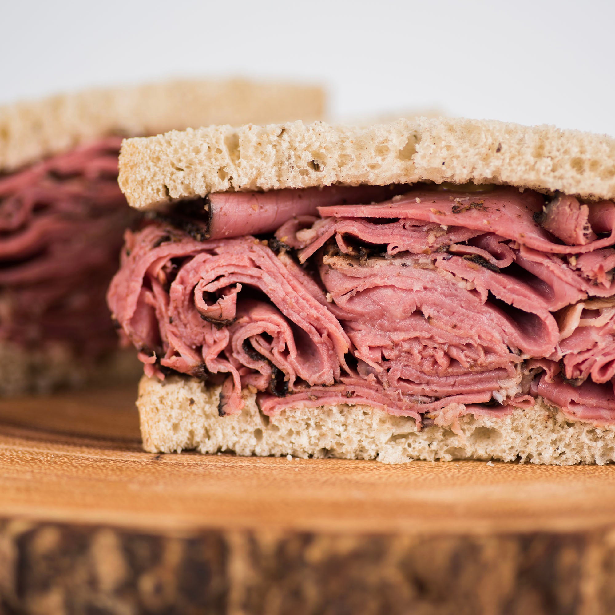 Saval Deli Pastrami Pastrami Corned Beef Mustard