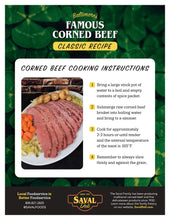 Load image into Gallery viewer, St. Patrick&#39;s Day Corned Beef Recipe
