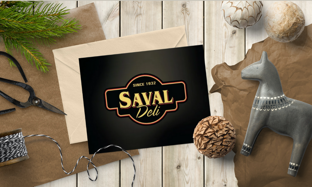 Saval Deli Gift Card