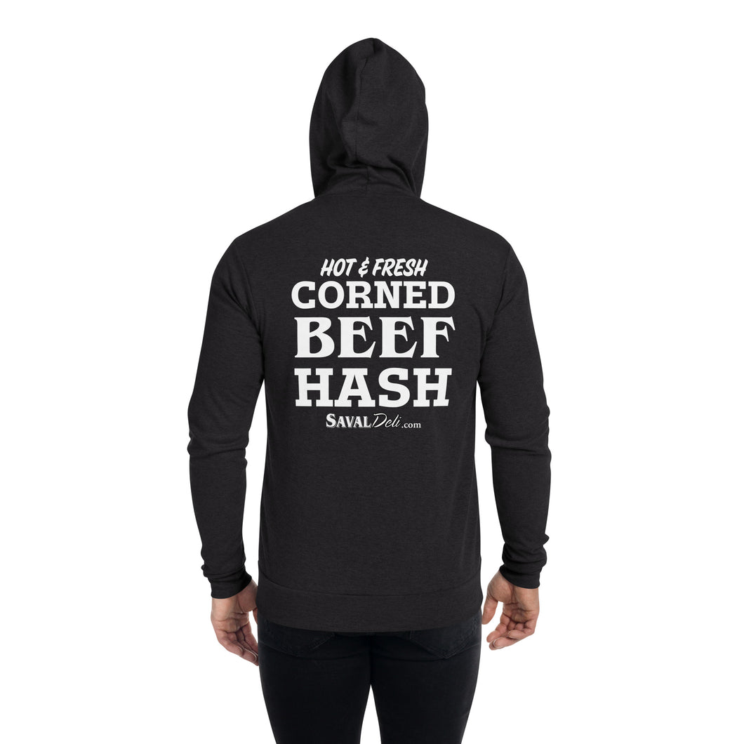 Corned Beef Hash Zip-Up Hoodie